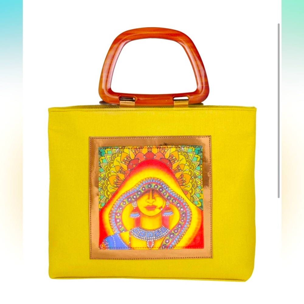 All things Sundar Silk India Hand Bag Purse